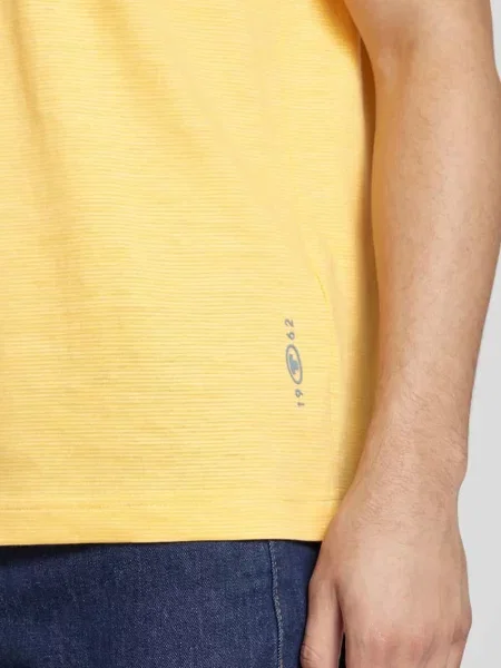 T-shirt o kroju regular fit z mieszanki bawełny Tom Tailor