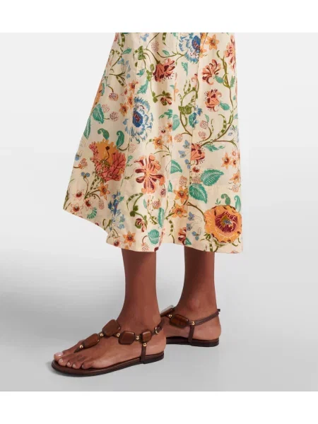 Rochie midi Ulla Johnson cu model floral