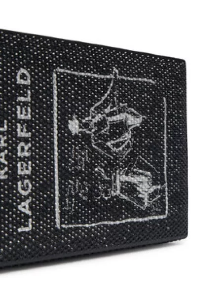 KARL LAGERFELD Táska fekete