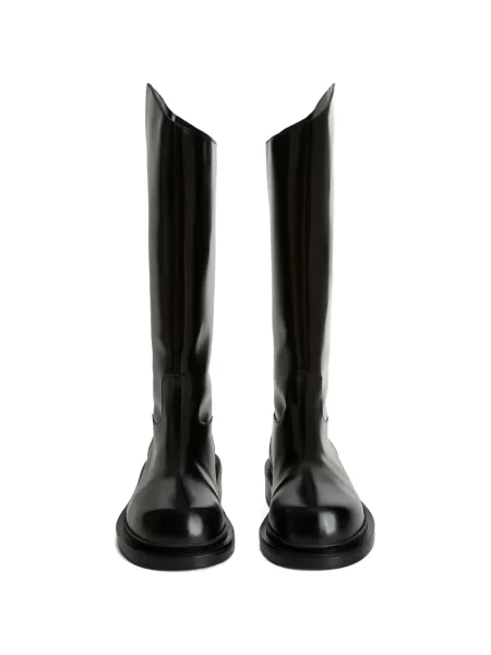 Cizme Jil Sander din piele negru