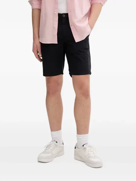 Pantaloni chino Ps Paul Smith cu autograf albastru