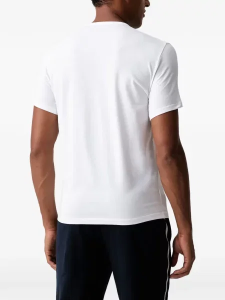 Cămașă Emporio Armani cu autograf alb