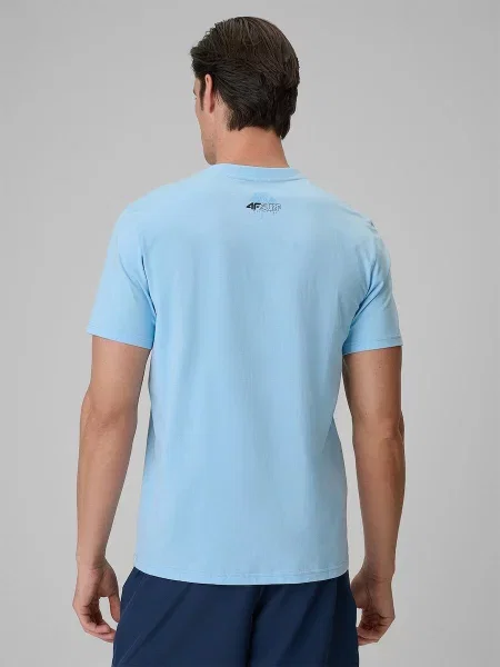 T-shirt 4F niebieska