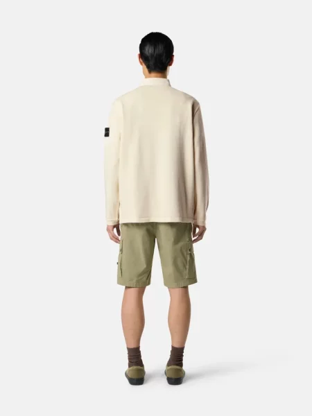 Gulerat tricou polo Stone Island cu strasuri