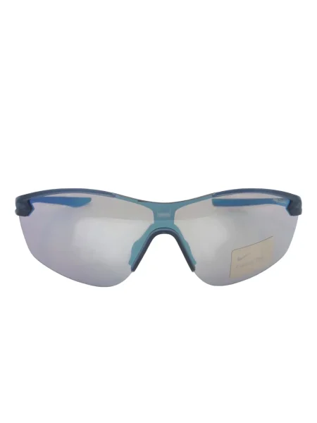 Ochelari de soare Nike cu cordon din jerseu cu imprimeu abstract gri