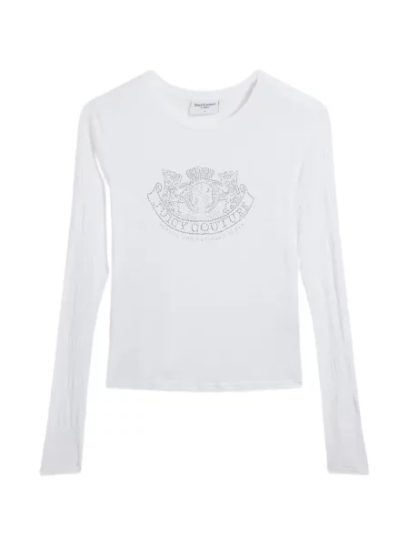 Lung tricou Juicy Couture alb