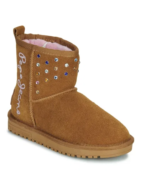 Pantofi copii Pepe Jeans maro
