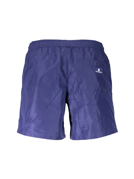 Kąpielówki Karl Lagerfeld Beachwear niebieskie