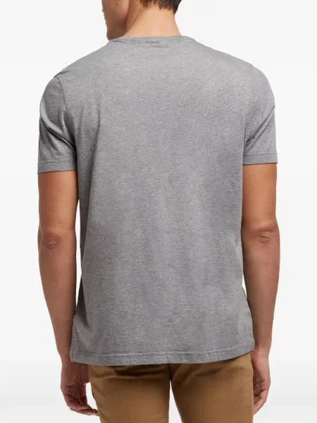 Tricou Brooks Brothers cu decolteu rotund gri