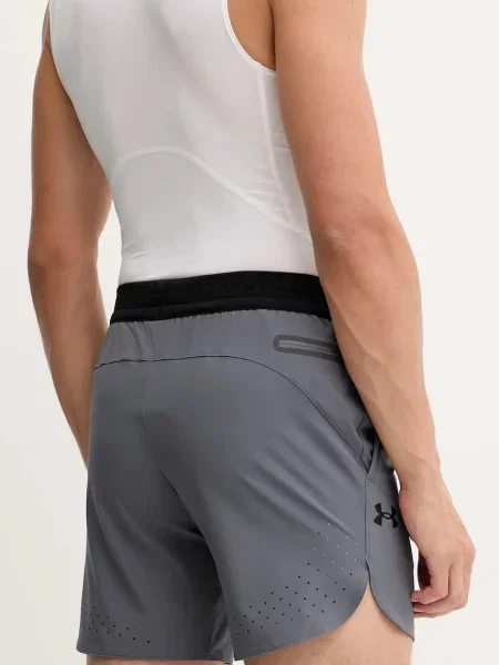 Under Armour edzős rövidnadrág Peak szürke