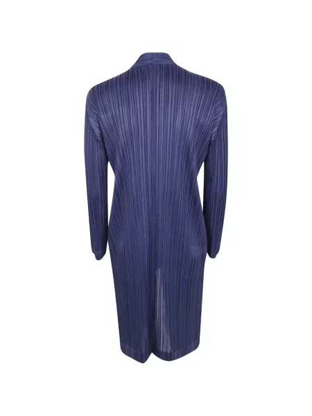 Palton Pleats Please Issey Miyake albastru