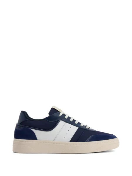 Sneakerși Giuseppe Zanotti din piele albastru