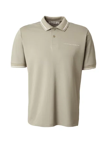 JACK & JONES Tricou JCOFUSION oliv alb