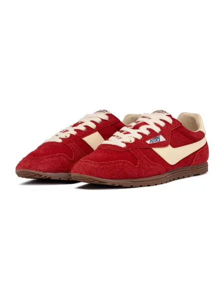 Sneakersy Autry czerwone