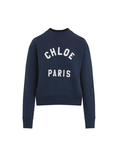 Golf bluza nierozpinana Chloe niebieska