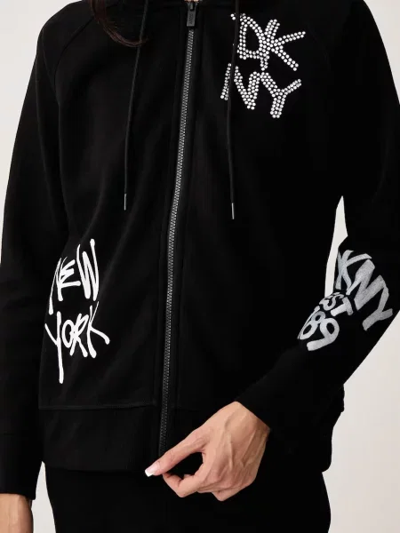 Свитер Dkny с капюшоном
