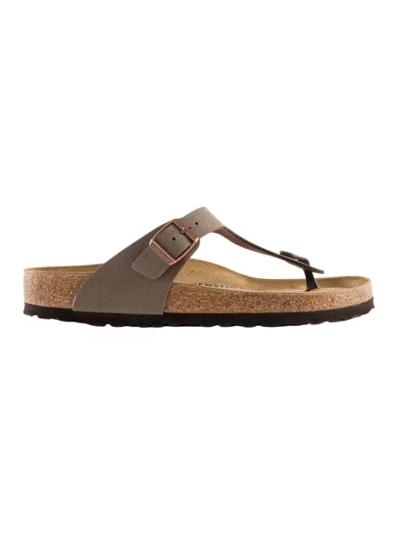 Sandały Birkenstock zamszowe brązowe