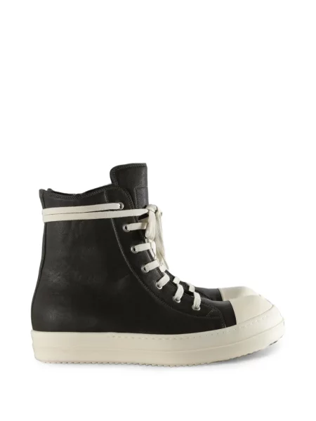 Sneakerși Rick Owens din piele negru