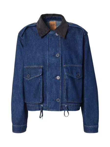 GAP Geacă de primăvară-toamnă denim albastru