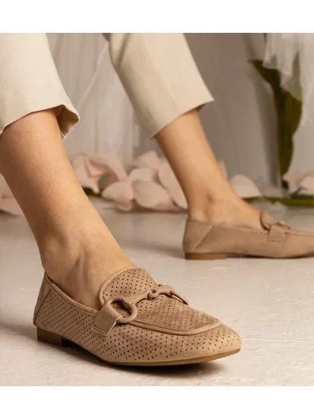 Mokasini D/ceo rjava