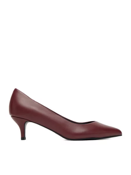Lasocki Туфлі на шпильці бордовий