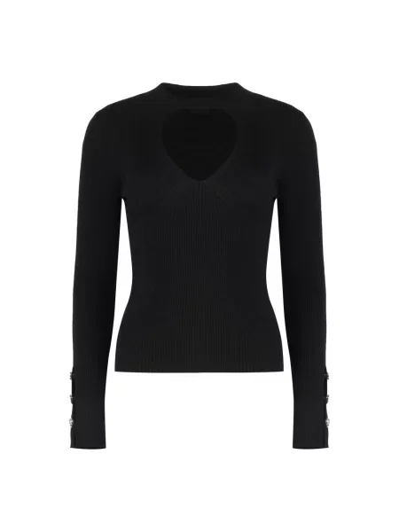 Sweter Pinko ze stretchu czarny