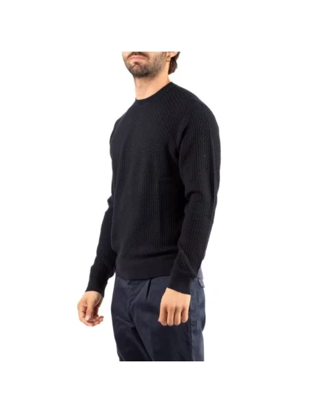 Sweter Emporio Armani niebieski