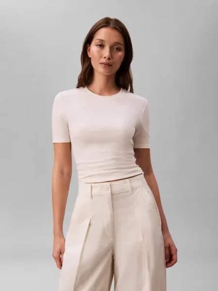 Calvin Klein Tricou Écru