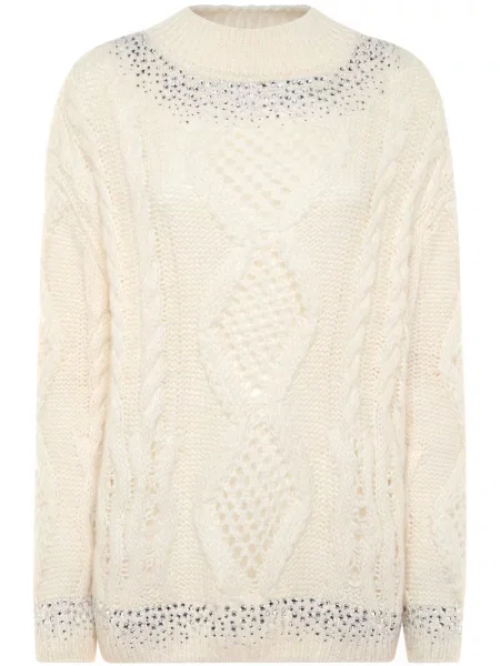 Kryształ górski sweter Philipp Plein