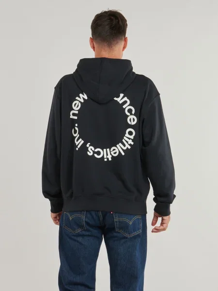 Mikina s kapucňou New Balance čierna