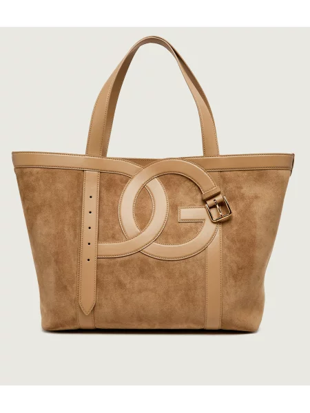 Cu centură curea Dolce & Gabbana din piele bej