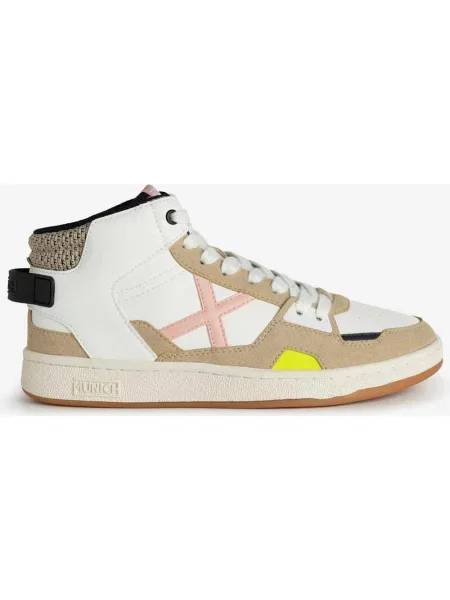 Buty sportowe Monachium Dome beżowe 35 białe