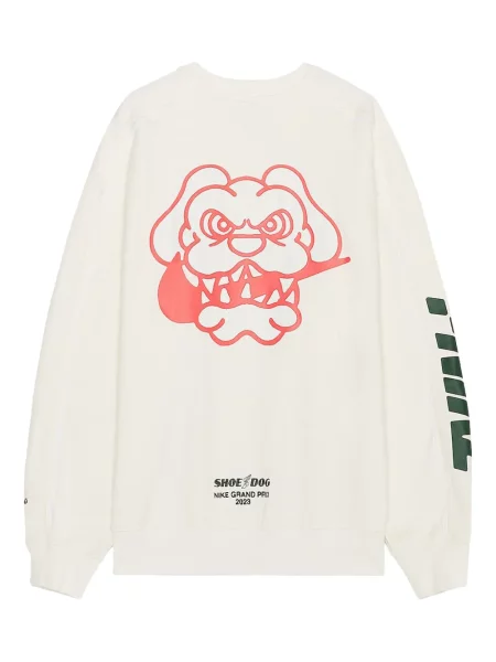 Koszulka Nike retro polarowa biała