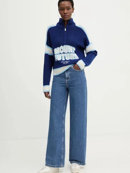 Светр з кашеміру FROM FUTURE півгольф