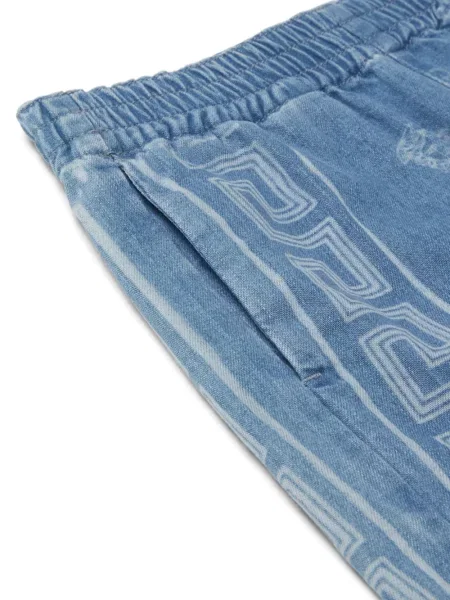 Szorty jeansowe dziecięce Versace niebieskie