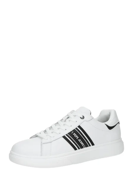 Sneakerși Pepe Jeans streetstyle alb