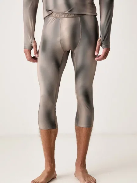 Peak Performance termo legíny hnědé