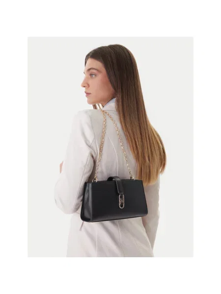 Tommy Hilfiger torebka crossbody z imitacji skóry czarna