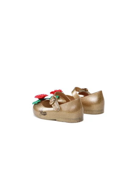 Balerinos Melissa Mini Melissa Sweet Love+Disney auksinė