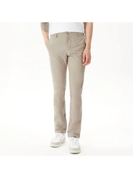 Lacoste Spodnie Lacoste szare