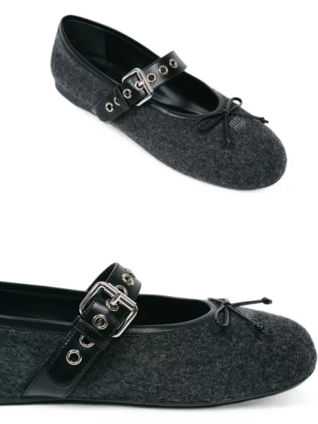 Balerini Miu Miu gri