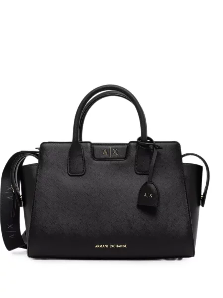 Body Armani Exchange cu autograf negru