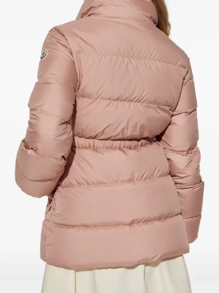 Geacă cu puf Moncler roz