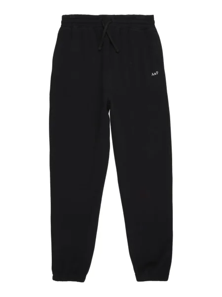Abercrombie & Fitch Kalhoty ESSENTIAL' černá