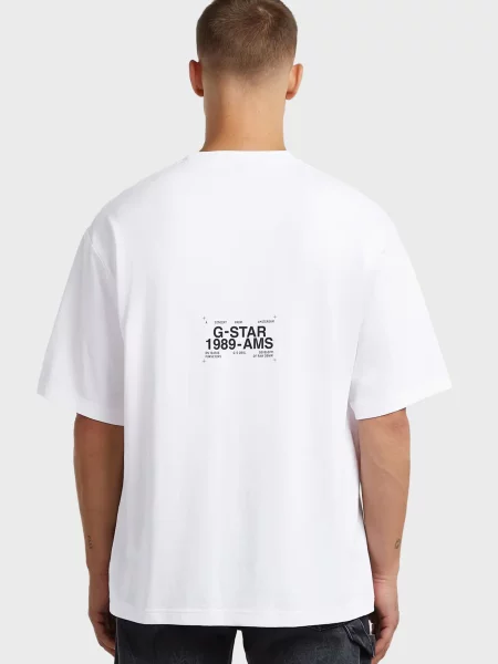 Футболка G-star Raw біла