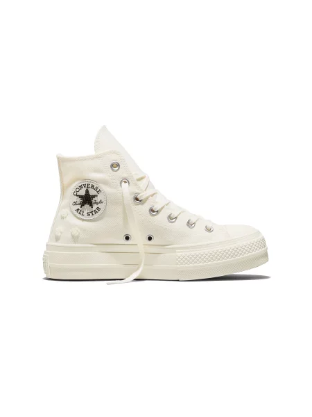 Converse trampki Chuck Taylor All Star Lift beżowe