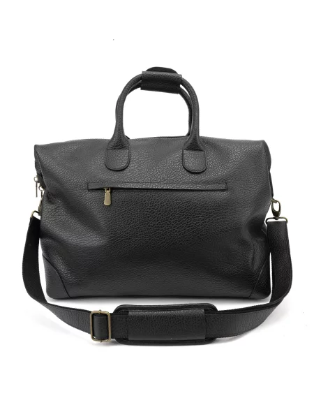 RoyalBag Дорожня сумка Шкіра чорний