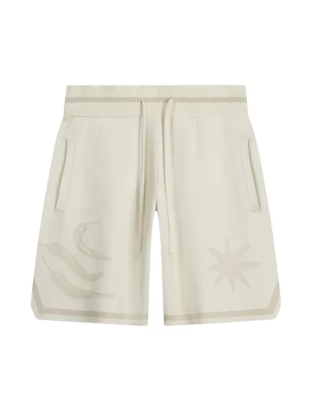 Filling Pieces Szorty Mężczyzna L Knit Shorts Breaking Bread beżowy