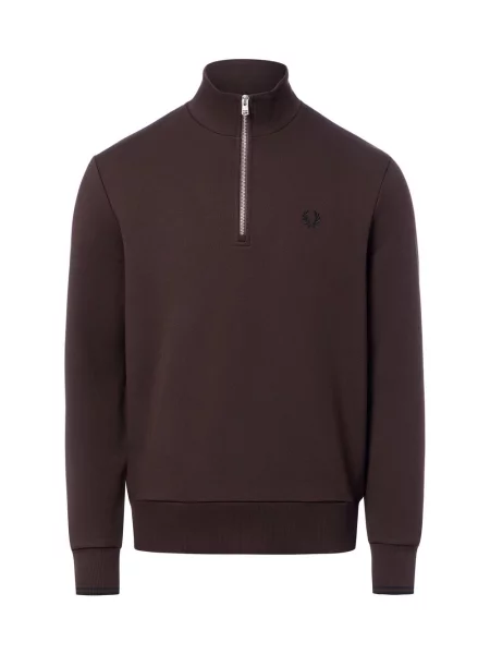 Fred Perry bluza nierozpinana Mężczyźni S brązowy