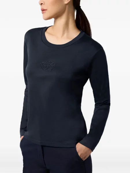Tricou Paul & Shark cu mărgele albastru